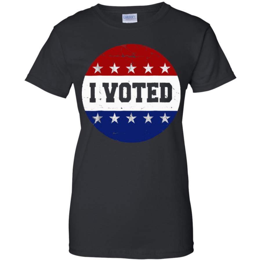 AGR I Voted 2018 & 2020 Vote Midterm Election Vintage Tshirt ladies shirt