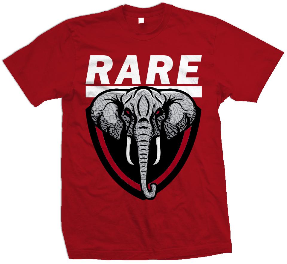 Rare Elephant – Red T-Shirt