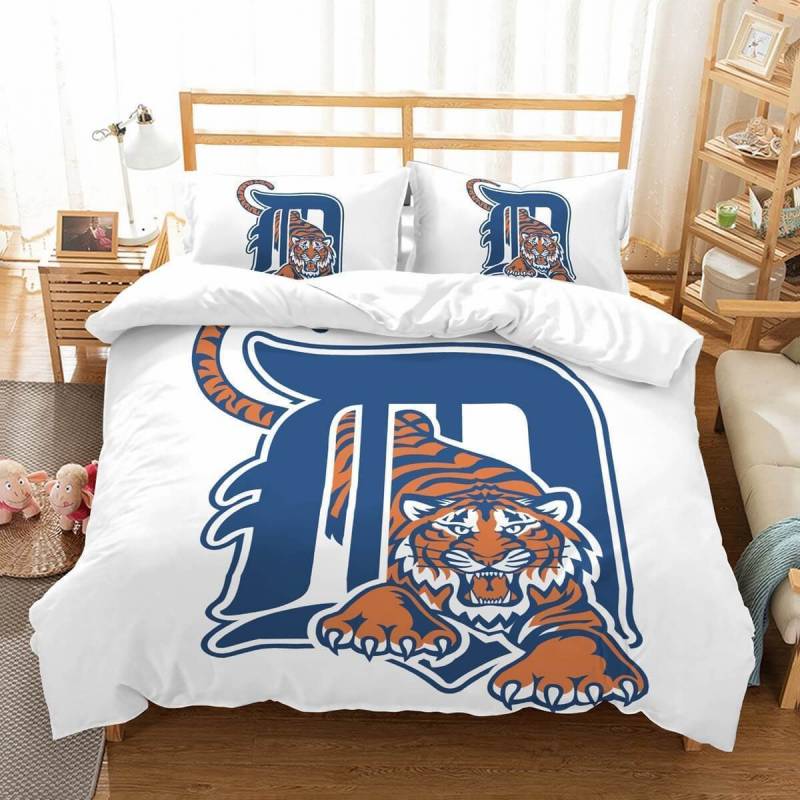 3D Customize Detroit Tigers Et Bedroomet Bed 3D Customize Bedding Set Duvet Cover Set Bedroom Set Bedlinen