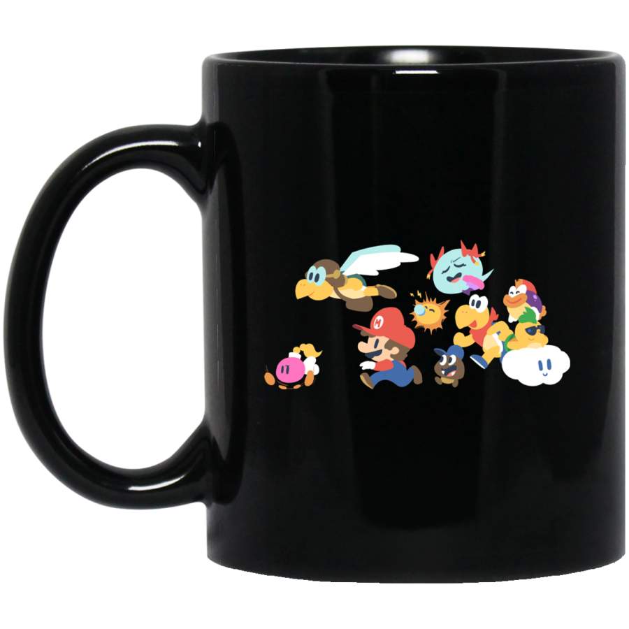 Paper Mario First Adventure Mug Black Mug