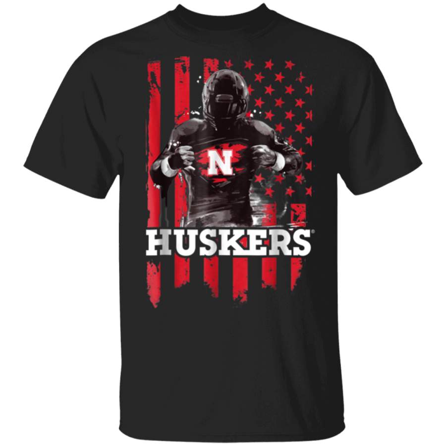 Nebraska Cornhuskers Player Flag T-Shirt – Apparel