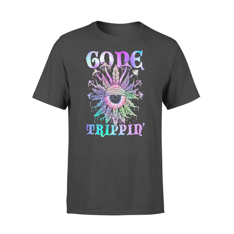 Mushroom Gone Trippin’ Eyes Colorful T-shirt