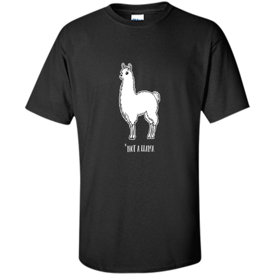 Alpaca Not a Llama Cute Farm Animal Humor T-Shirt cool shirt