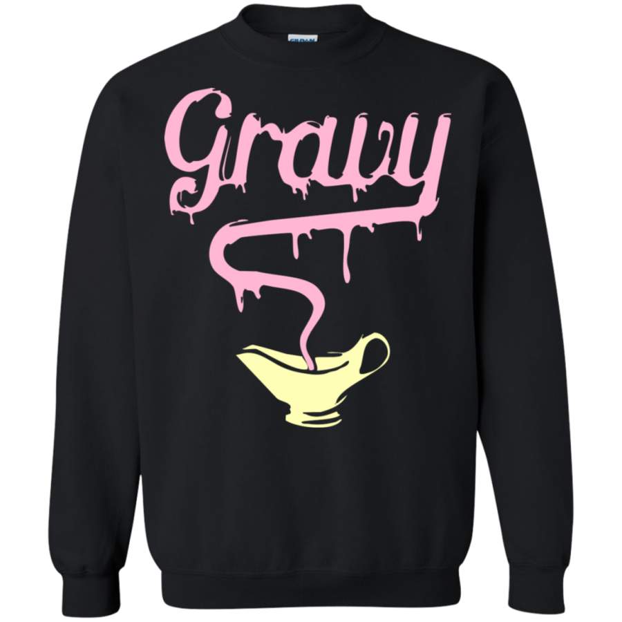 AGR yung gravy logo Crewneck Pullover Sweatshirt