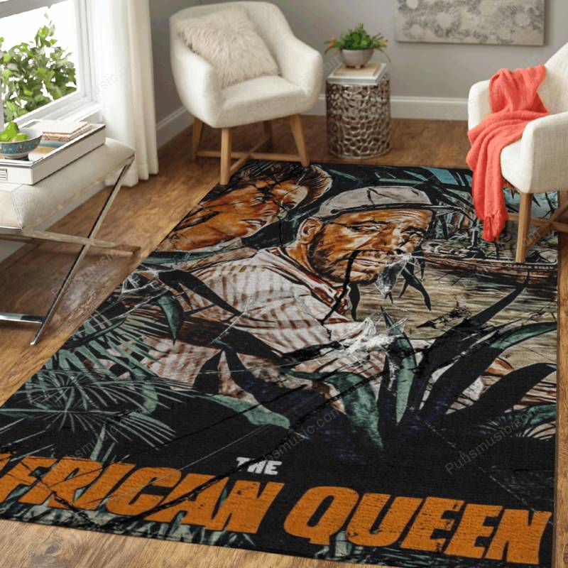 The African Queen   – Movies Rug Mats – Carpet