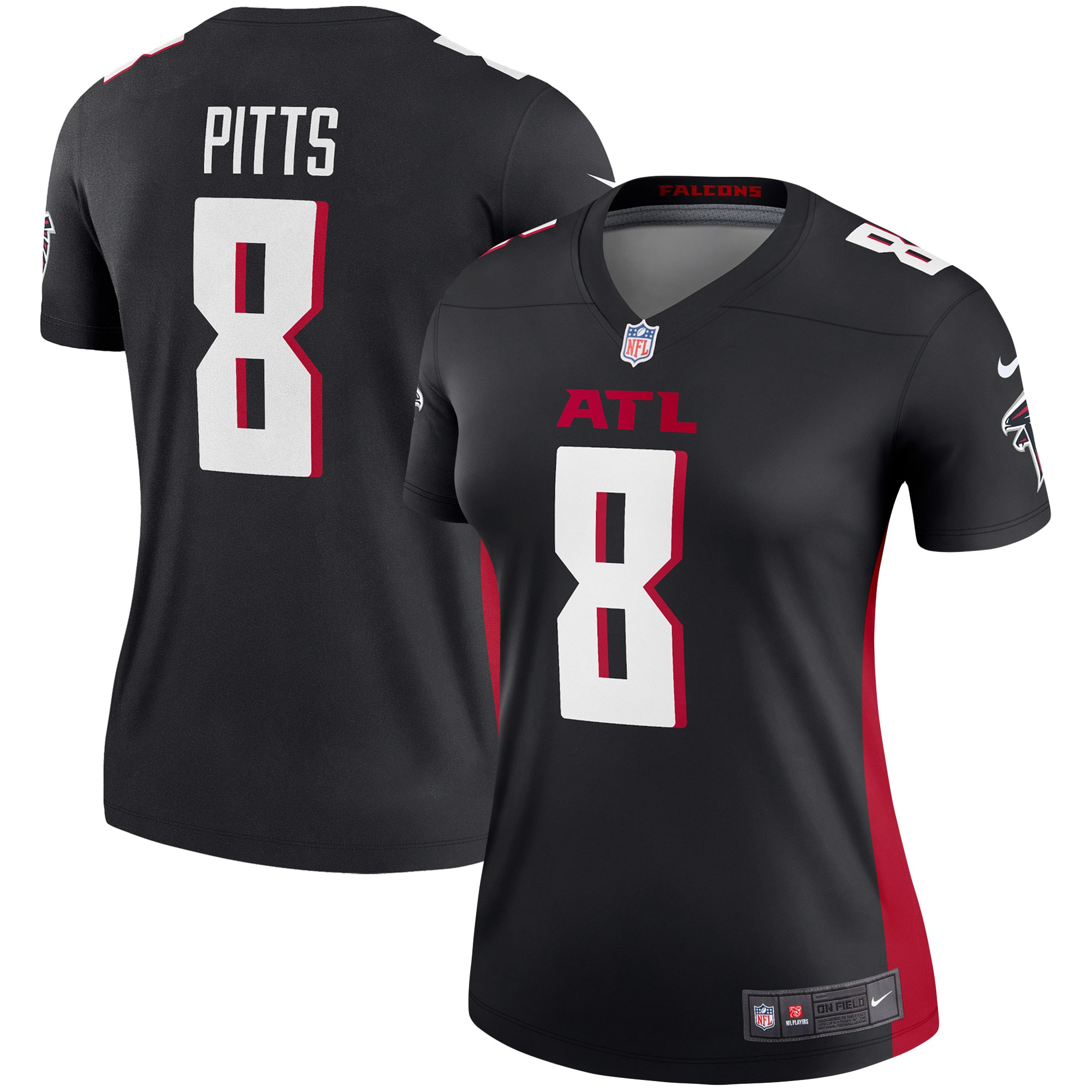 Women’s Atlanta Falcons Kyle Pitts Black Legend Jersey