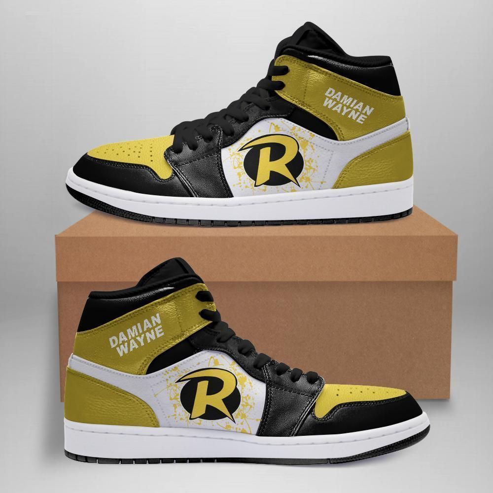 Damian Wayne Dc Comics Air Jordan Sneakersneakers Shoes Sport Air Jordan High Sneakers Sport Sneakers