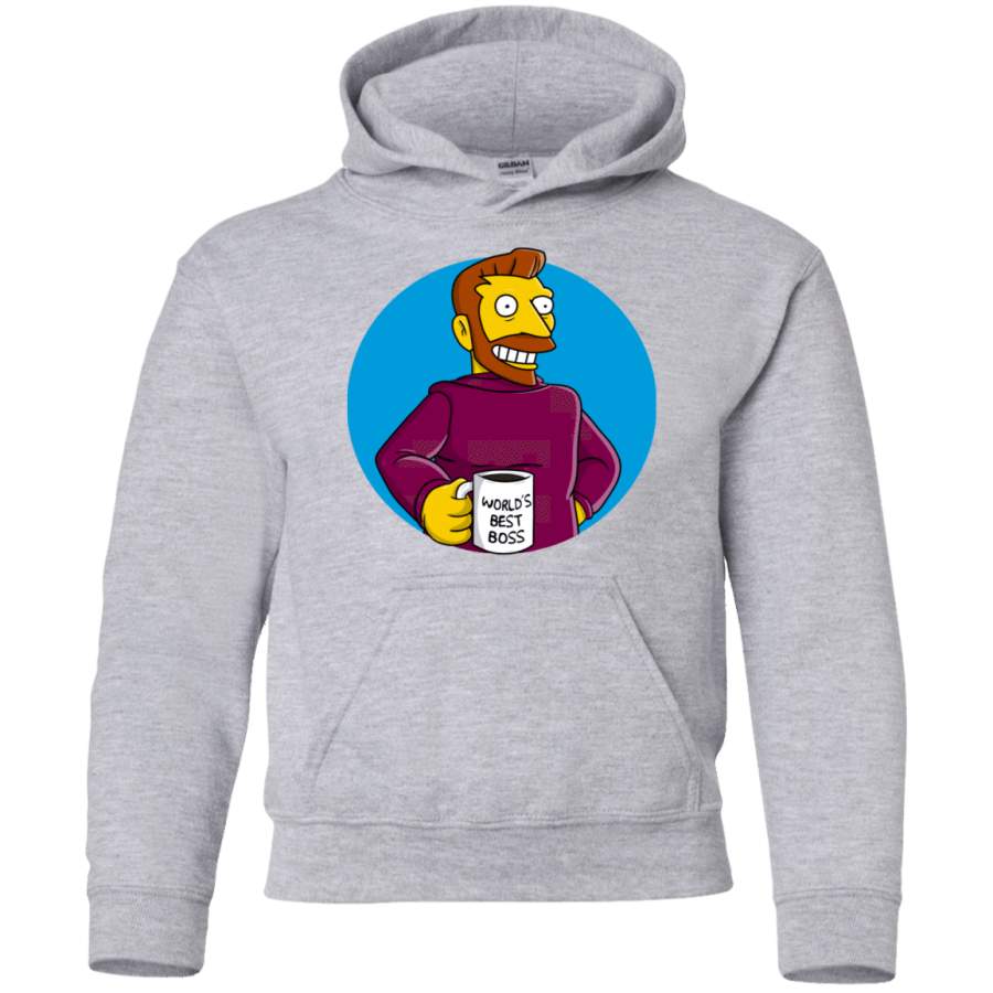 The Best Boss Youth Hoodie