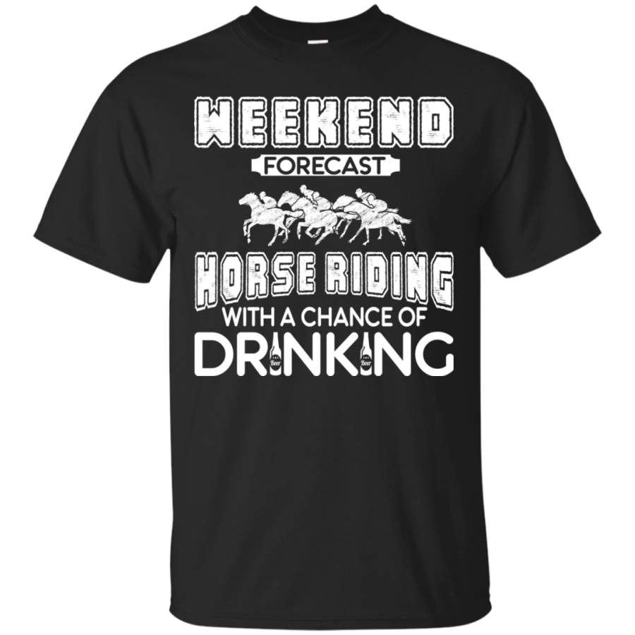 AGR Girls Weekend Shirts Weekend Forecast Horse Riding Tshirts