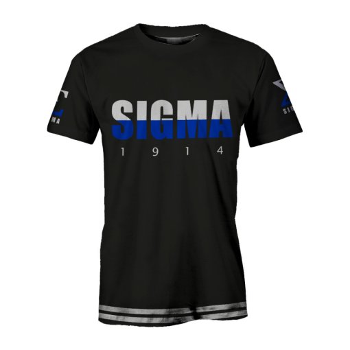 Phi Beta Sigma 1914 Black All Over Print