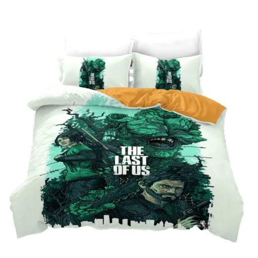 The Last Of Us 2 Duvet Cover Pillowcase Home Decor 3D Bedding Set 6616