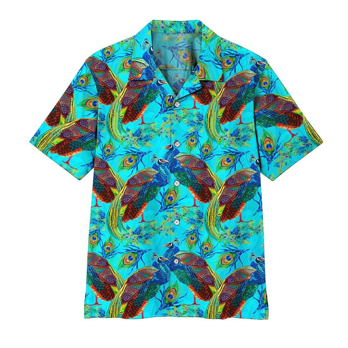 Peacock Hawaii Shirt For Men Women Adult Ha80375