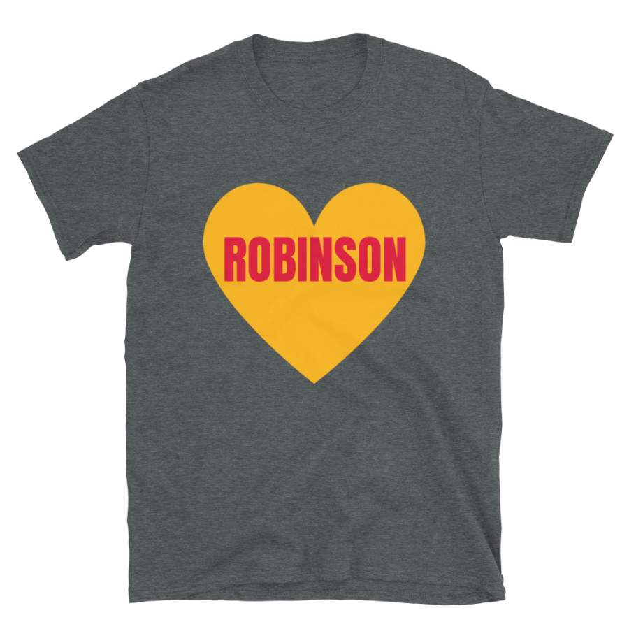 Robinson Kansas City Football T-Shirt, Funny Unisex Love Robinson Novelty Gift Shirt