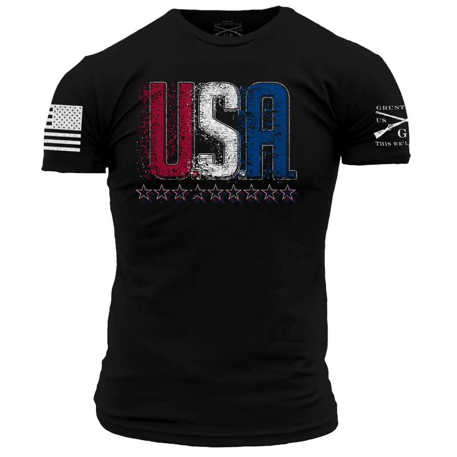 U.S.A. Men/Women 3D All-Over Print Tshirt