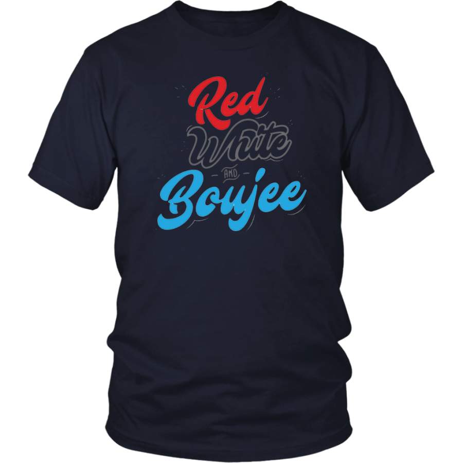 Red White and Boujee Funny 4th of July Shirt