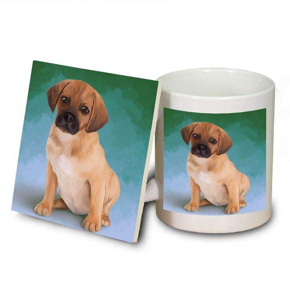 Puggle Puppy Mug And Coaster Set Muc48056