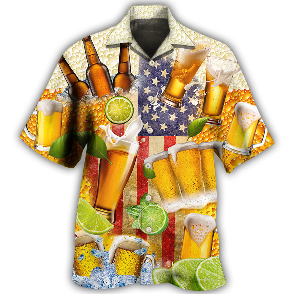 Beer Independence Day Ameica Hawaii Shirt Ha72930