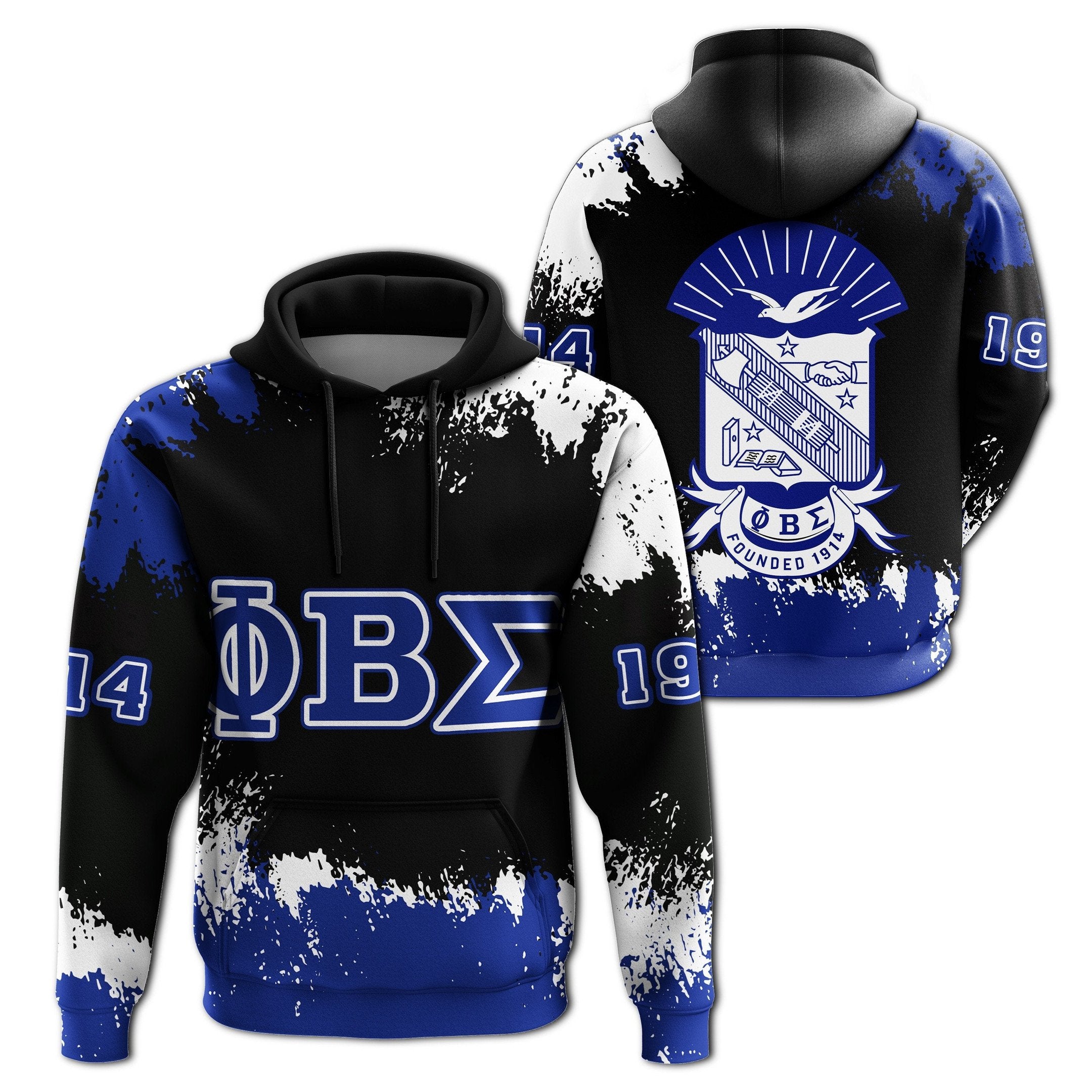 Fraternity Hoodie – Phi Beta Sigma Hoodie – Face Style