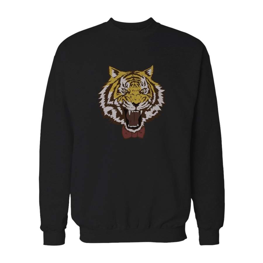 Yuri On Ice Plisetsky Tiger With Bowtie Sweatshirt