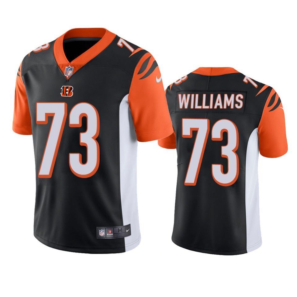 Cincinnati Bengals Jonah Williams 2019 NFL Draft Black Vapor Limited Jersey