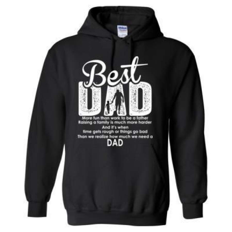 AGR Best Dad – Heavy Blend™ Hooded Sweatshirt