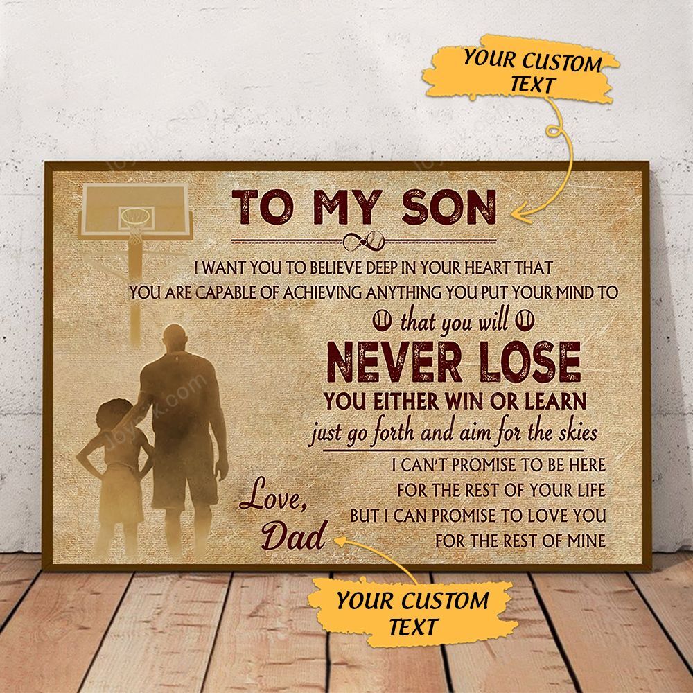 personalized-to-my-son-basketball-poster-poster-art-design