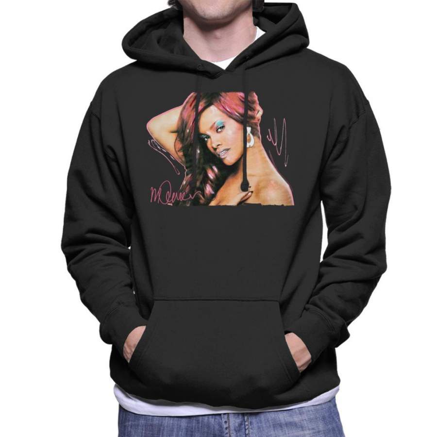 Sidney Maurer Original Portrait Of Rihanna Drop Earrings Men’s Hooded Sweatshirt