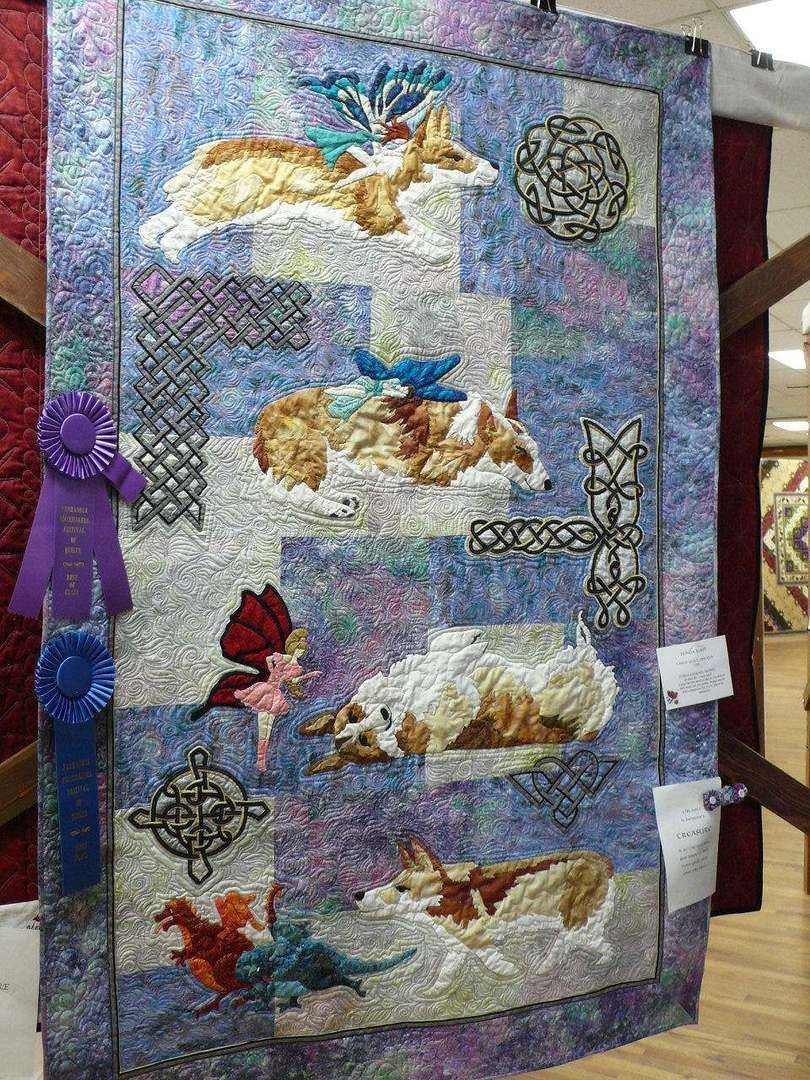 Corgi HUR6858 3D Customized Quilt CAMLI2307