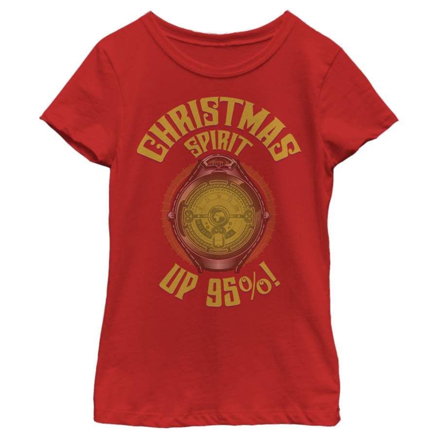 Christmas Chronicles 2 Girl’s Christmas Spirito-meter  T Shirt