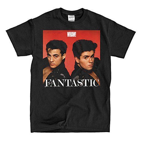 George Michael Wham Fantastic Vinyl Cover Black Shirt