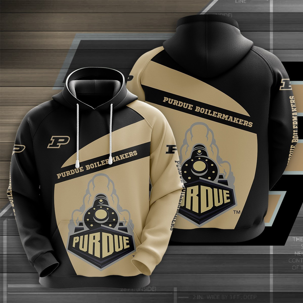 Ncaa Purdue Boilermakers Hoodie & Zip Hoodie