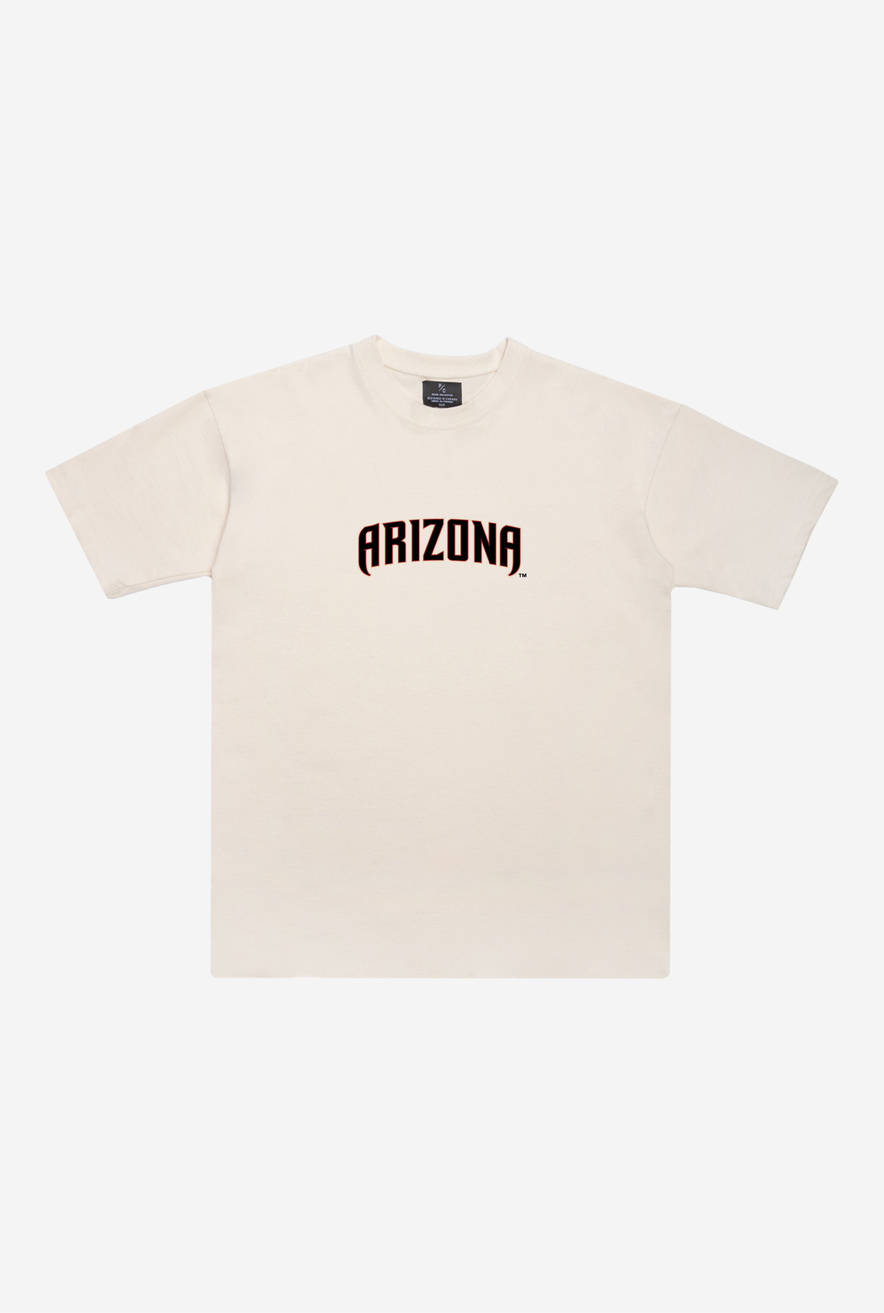 Arizona Diamondbacks Heavyweight T-Shirt – Natural