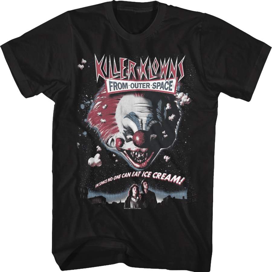 Movie Poster Killer Klowns From Outer Space T-Shirt Unisex Shirt