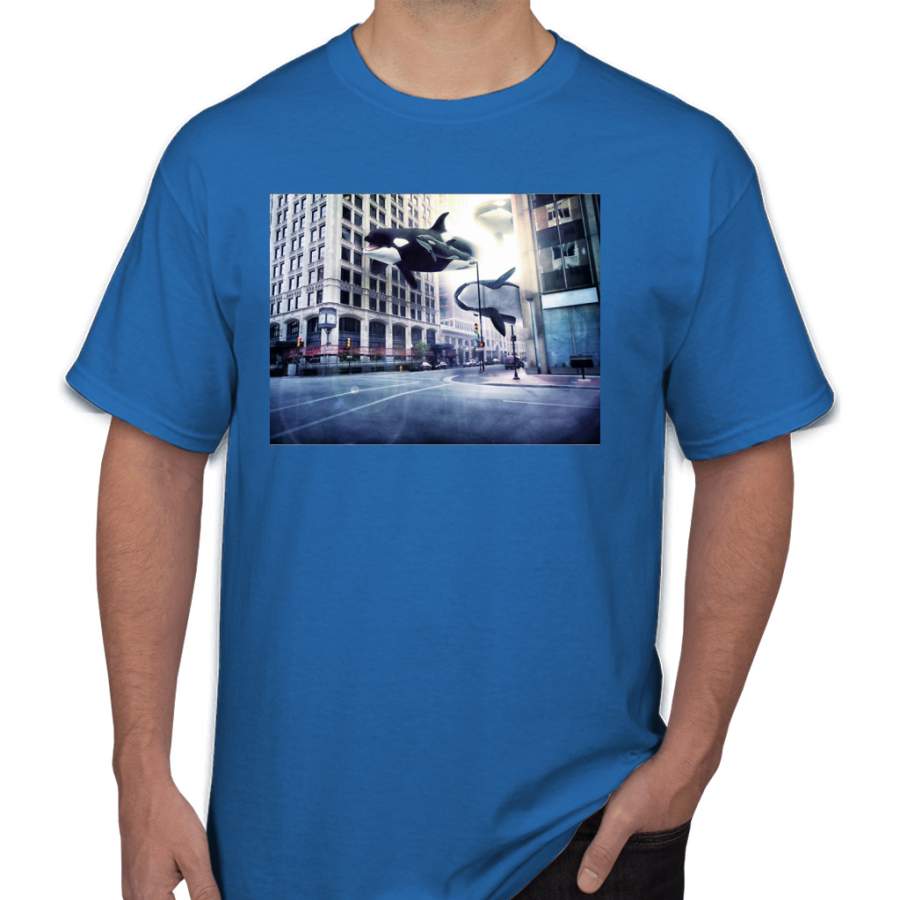 City of whales Men T-Shirt