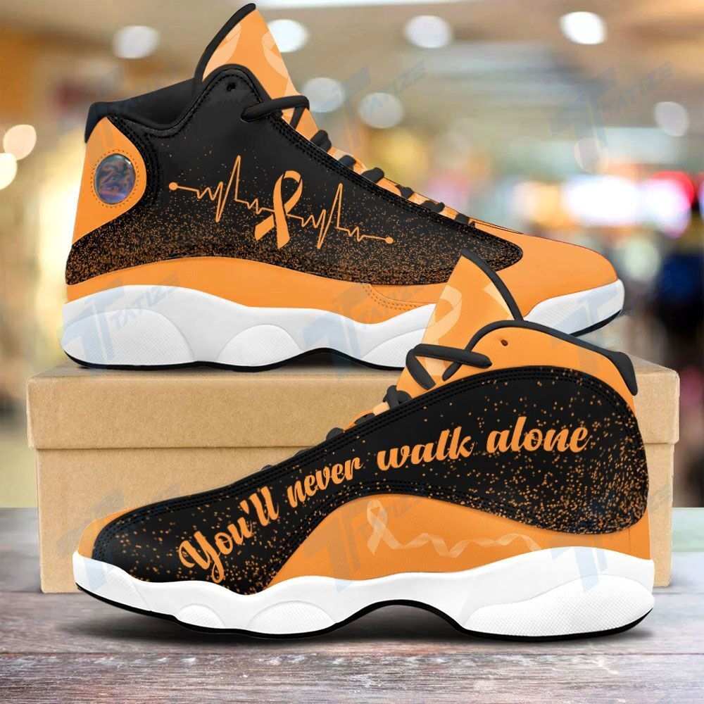 Multiple Sclerosis you’ll never walk alone 13 Sneakers XIII Shoes