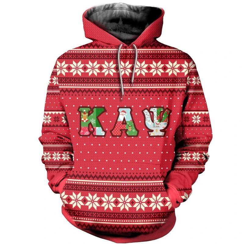 Greek Life Hoodie – Santa Claus Kappa Alpha Psi Hoodie