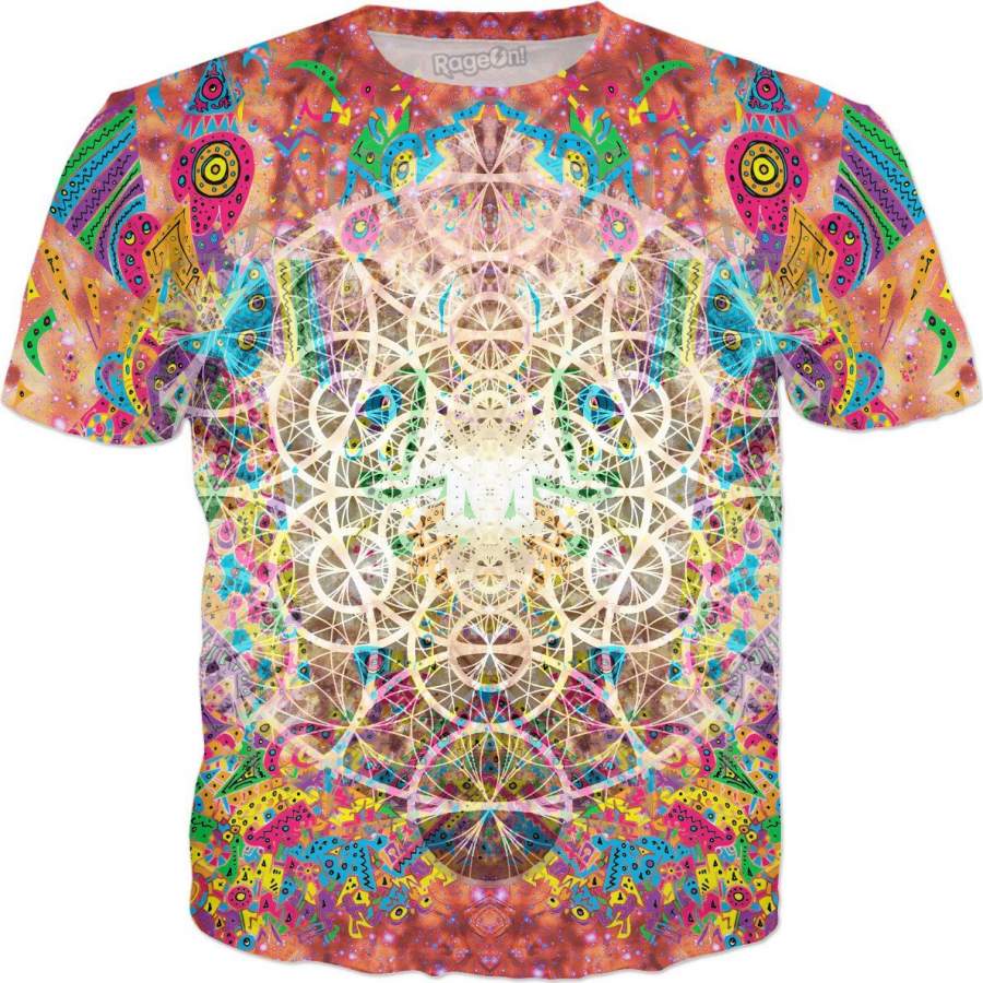 Whateva Whateva Neon Nebula Hexplosion T-Shirt