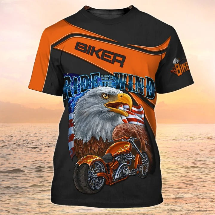 Motocycle Shirt Ride Like The Wind Gifts For Biker, Biker Tshirt Men Women