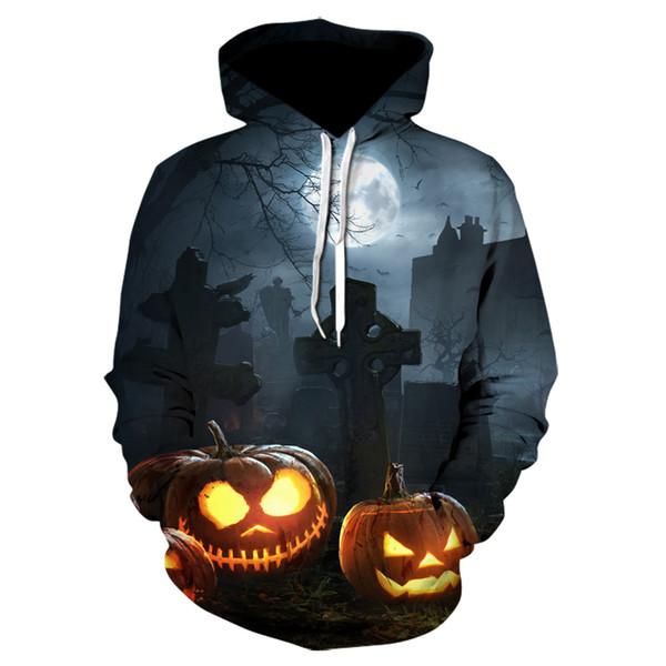 The Nightmare Before Christmas Jack Skellington 3D Printed Pullover Hoodie