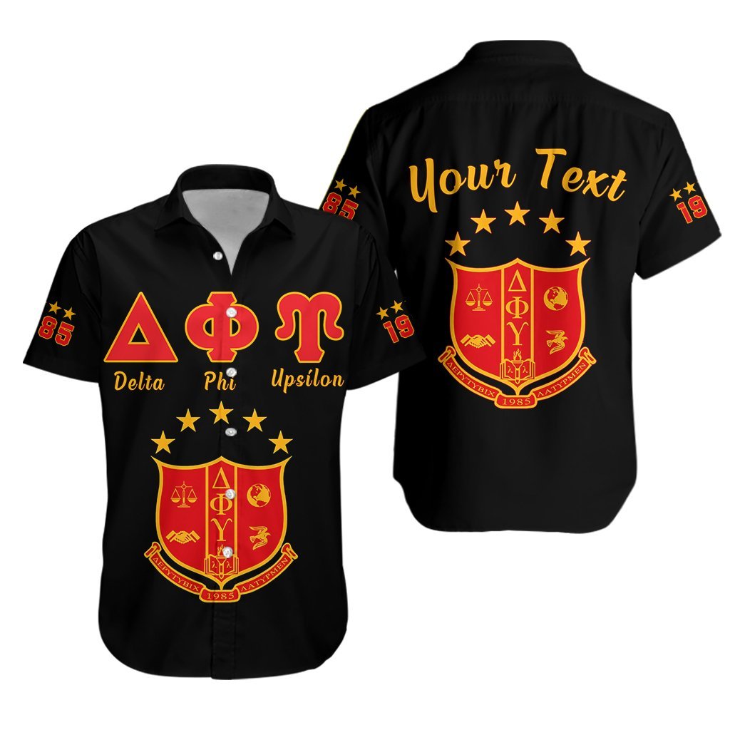 (Custom Personalised) Delta Phi Upsilon Hawaiian Shirt Lt13