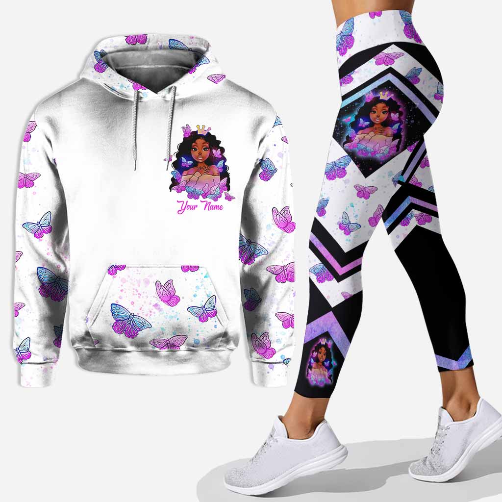 Pretty Eyes – Personalized African American Hoodie And Leggings