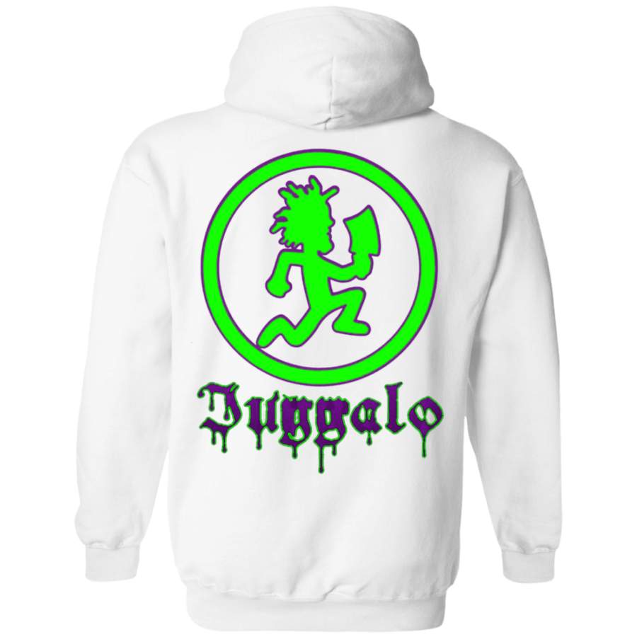 Custom Men’s Juggalo Hatchet Man Printed Back print Pullover Hoodie