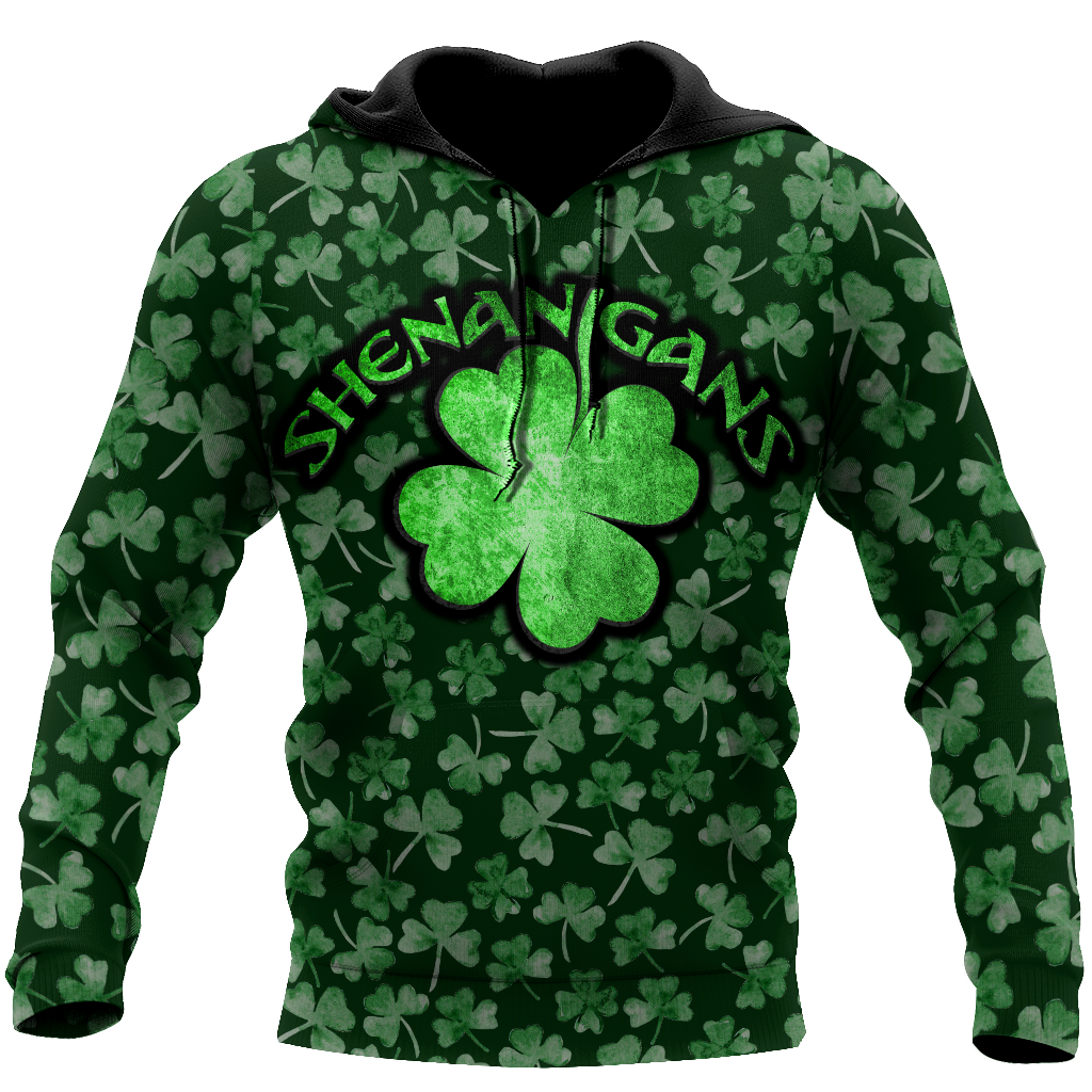 Shenanigans Shamrock 3D Shirt, Matching St Patrick’S Day Shirts, St Patrick’S Day Shirt, Irish Shirt, Lucky Shirt