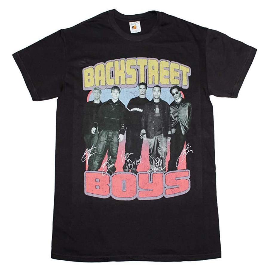 Backstreet Boys Vintage Destroyed T-Shirt – Med Black