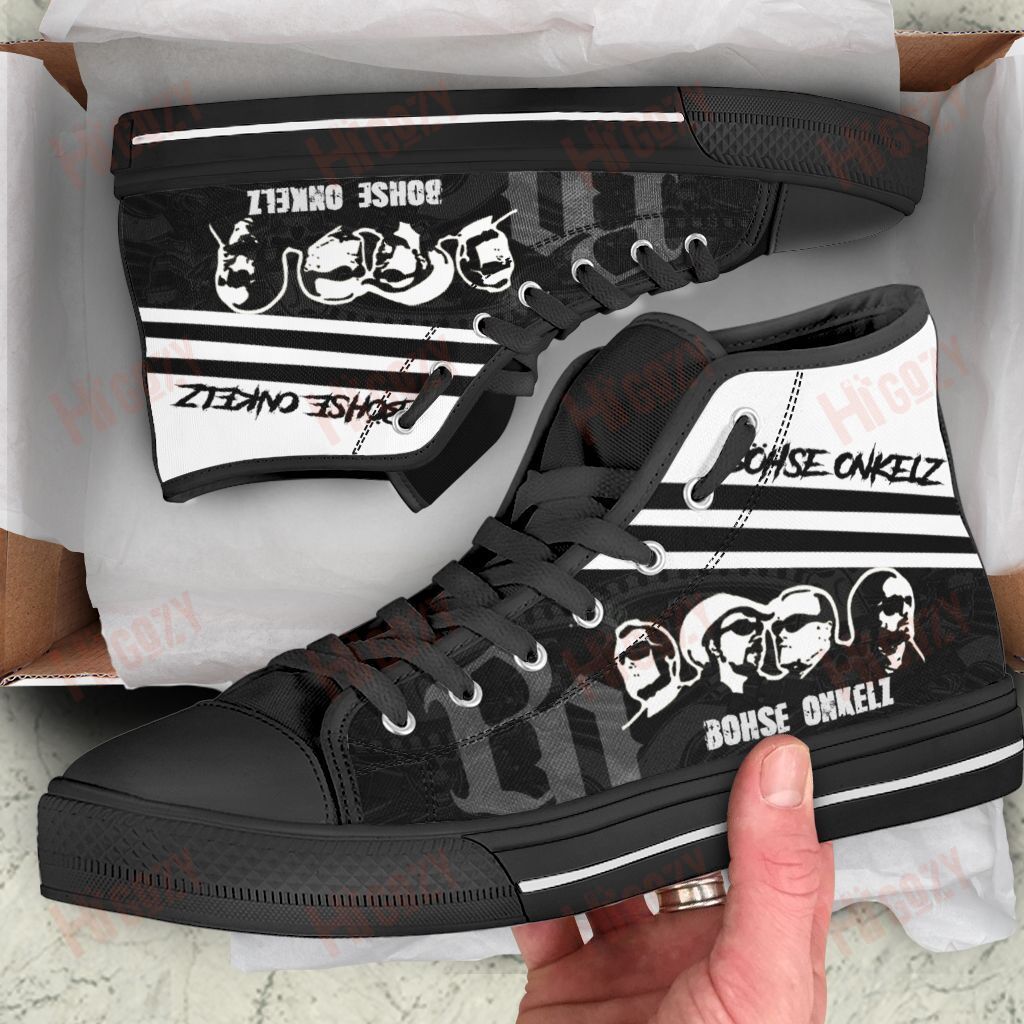 Bohse Onkelz High Top Shoes Sneakers  – T176