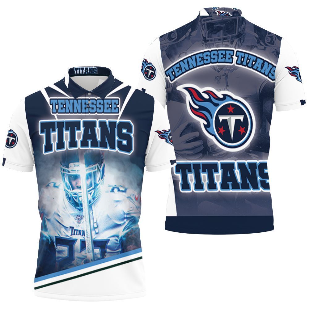 Tennessee Titans Super Bowl 2021 Afc South Division Logo For Fans 3D Polo Shirt, Jersey