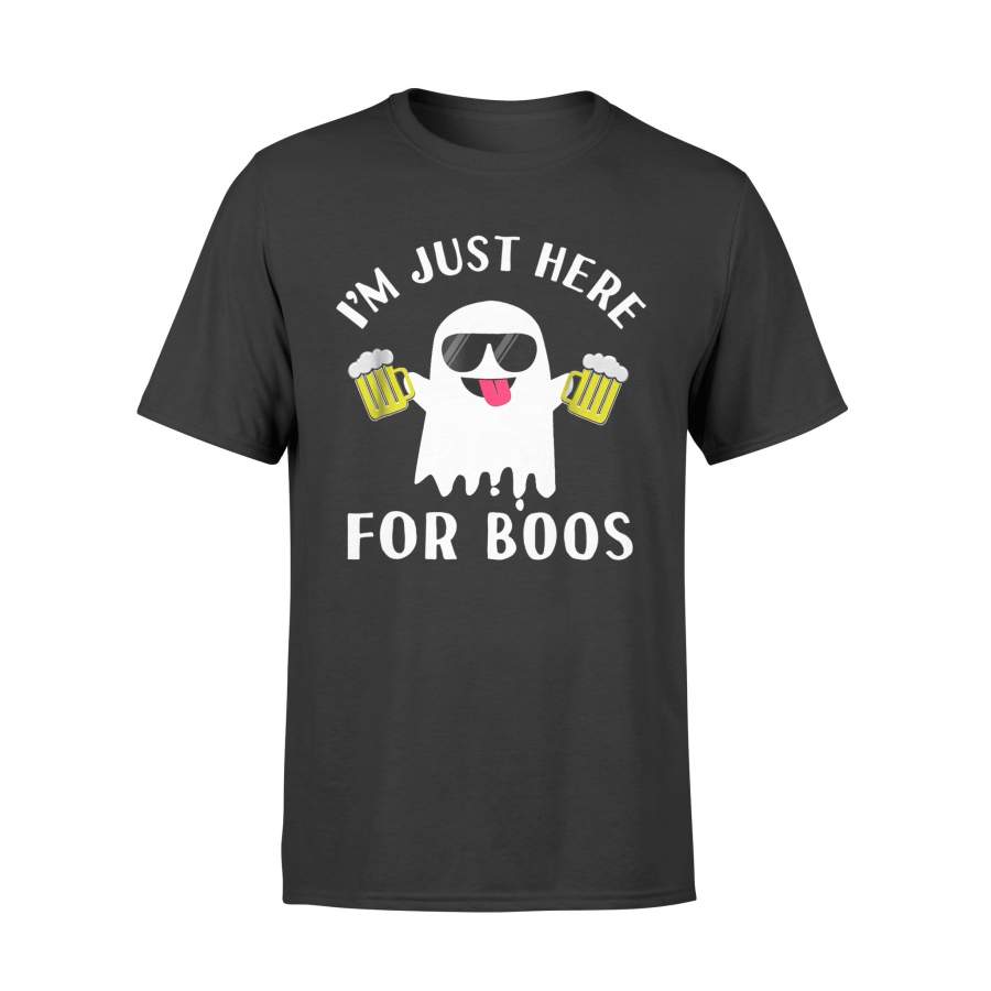 Beer Halloween I’m Just Here for Boos T-Shirt – Standard T-shirt