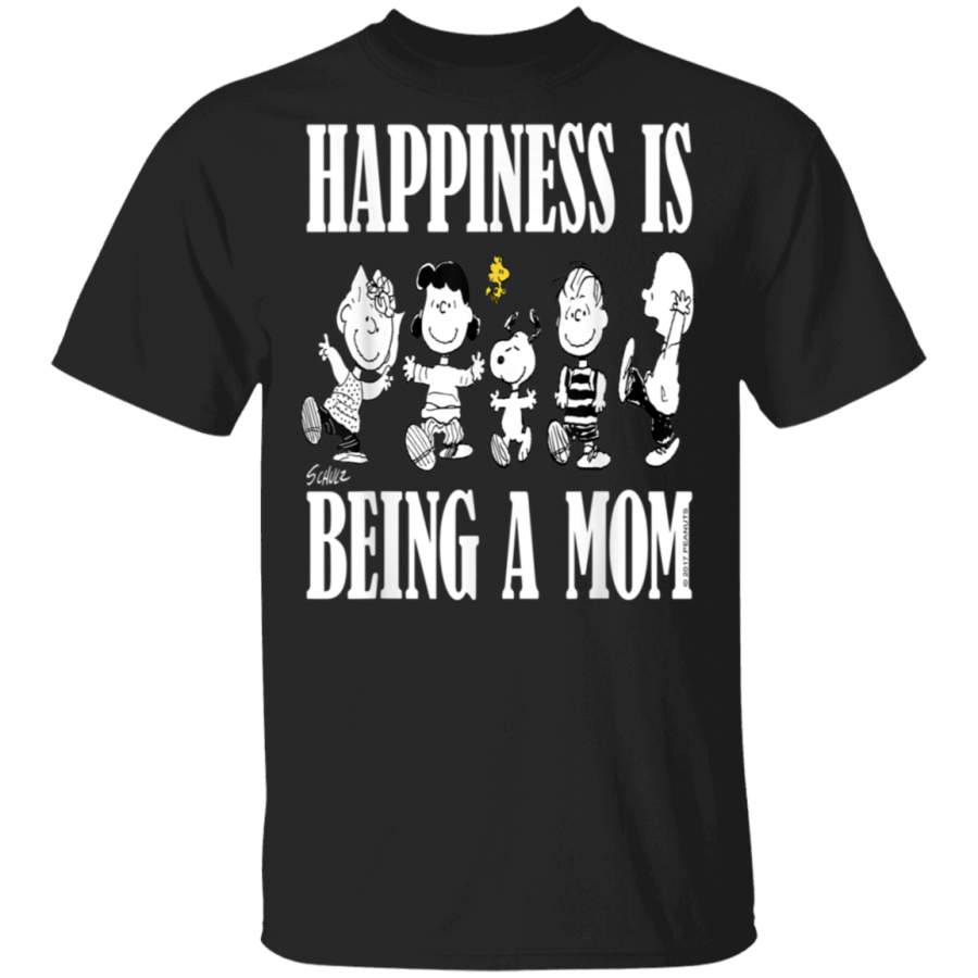 Peanuts Gang Happiness is Being a Mom T-Shirt