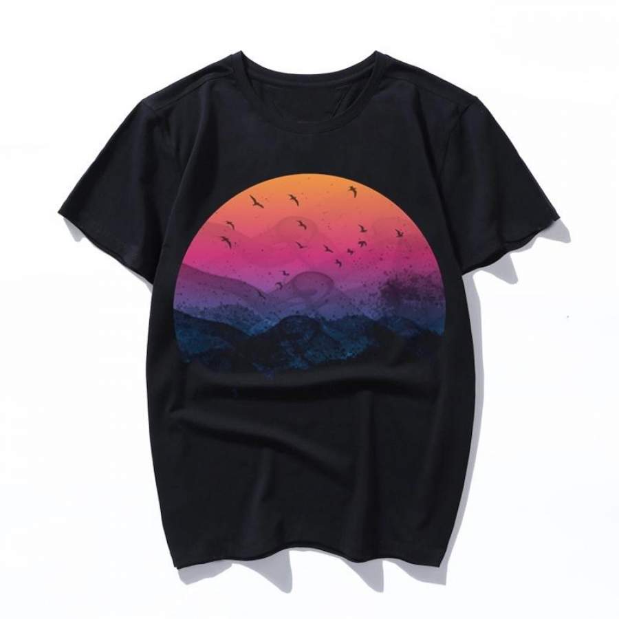 wild nature Summer Fashion Tops Tee Tumblr Girls Shirt Aesthetic Clothing Kawaii casual Harajuku Unisex T-Shirt