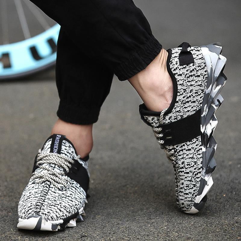 Mens Running Shoes Sneakers Breathable Sport Fitness Athletic Shoes Gym